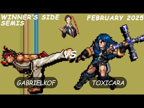 GabrielKOF (Ryu) vs. Toxicara (Simon) - Winner's Semifinals - Adachi Mountain