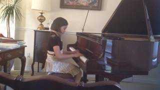 Student Playing Rondo by Mozart