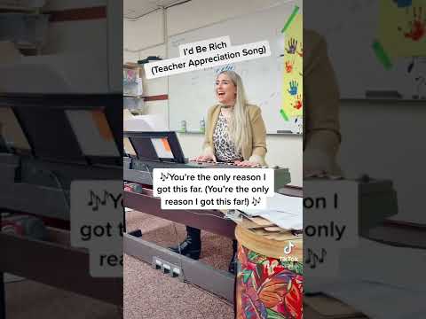 Teacher Appreciation Song