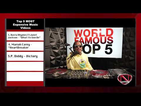 World Famous Top 5: Top 5 Most Expensive Music Videos Featuring Diddy, Mariah Carey, Janet Jackson