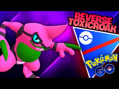 NEW Poison Jab Toxicroak in GO Battle League was INCREDIBLE for Pokemon GO // Reverse Toxicroak