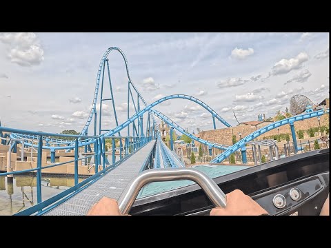 THIS RIDE HAS EVERYTHING! Abyssus Front Row 4K POV - DOUBLE LAUNCH COASTER
