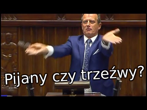 Pijany czy trzeźwy oceńcie sami.
