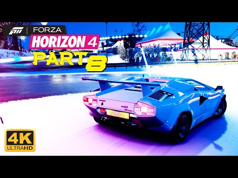 Forza Horizon 4 Gameplay Walkthrough [4K] Part 8 - No Commentary