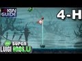 New Super Luigi U Secret Exit Walkthrough - Frosted Glacier Ghost House: Peek-a-Boo Ghost House