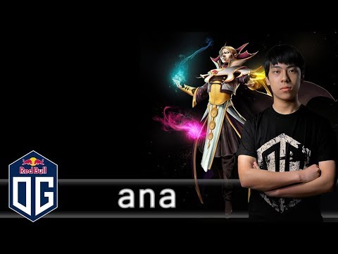 OG.ana Invoker Gameplay - Unranked Match - OG Dota 2.