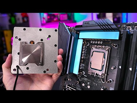 Dieser Wasser-Block kühlt den Mainboardkühler?