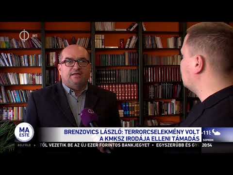 Brenzovics: Terrortámadás volt Ungváron