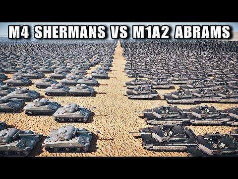 TANK BATTLE | MODERN TANKS VS WW2 TANKS | Ultimate Epic Battle Simulator 2 | UEBS 2