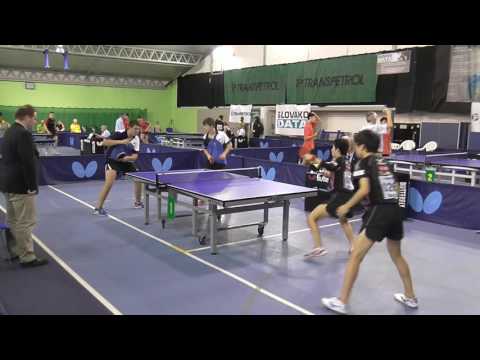 2016 ITTF Slovak Junior open - Day 3 evening