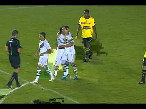 Vasco 9 x 1  Barcelona-EQU  - 5º  Gol  Vasco  28/02/2012