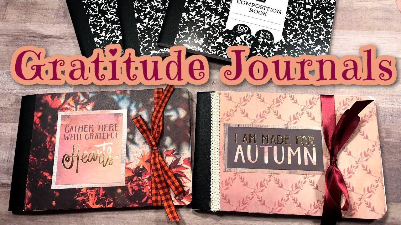 Craft Fair Idea • Gratitude Journals