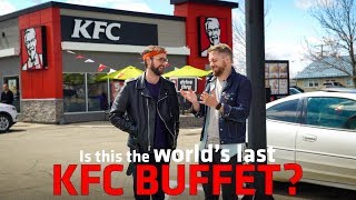 Is this the World's LAST KFC BUFFET?