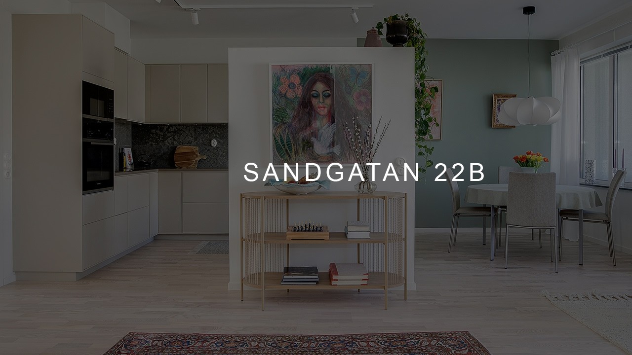 3 rum Lägenhet på Sandgatan 22B Borgholm Borgholms kommun - video