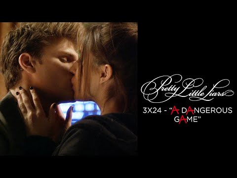 Pretty Little Liars - Spencer & Toby's Motel Kiss - "A dAngerous gAme" (3x24)