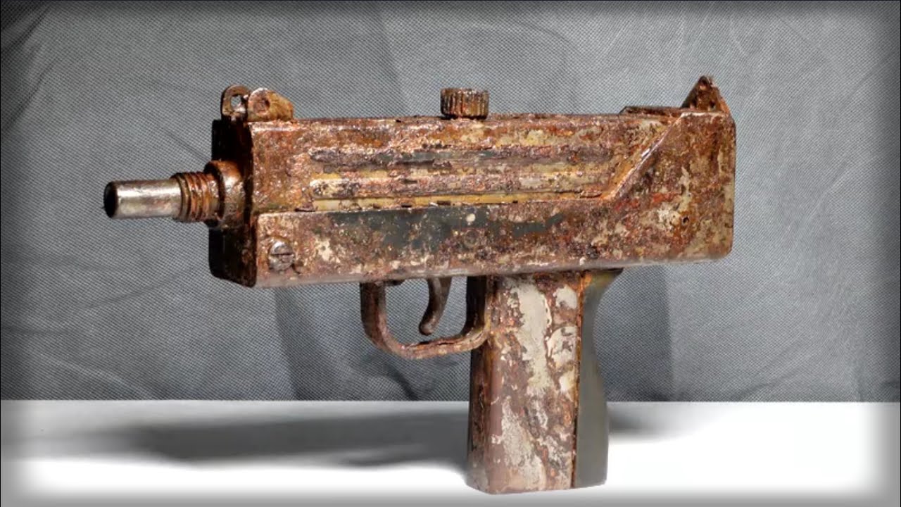 Restoring Iconic 1981 MAC-10 semi auto pistol, (with test firing). #restoration