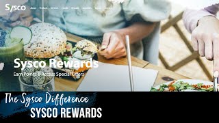 The Sysco Difference | Sysco Rewards