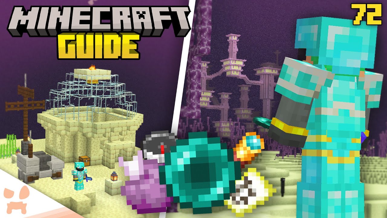 Minecraft 1.21 End Exploration Hacks + The END BASE!