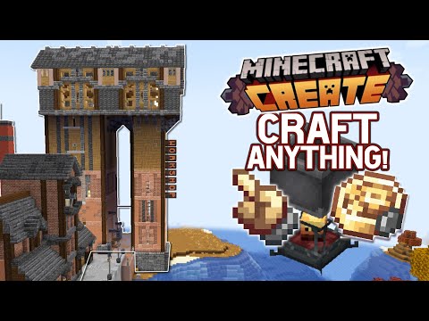 Insane!! Building the Ultimate Brass Workshop in Minecraft!