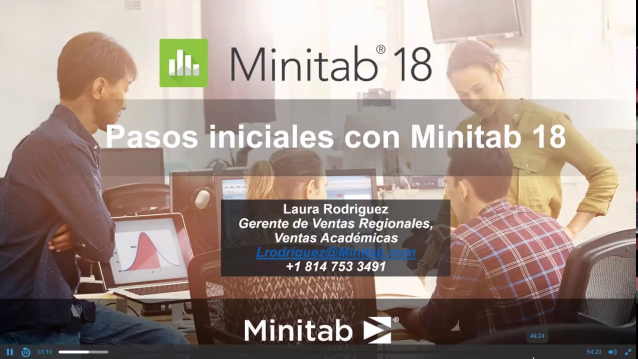 [Minitab 18] PASOS INICIALES