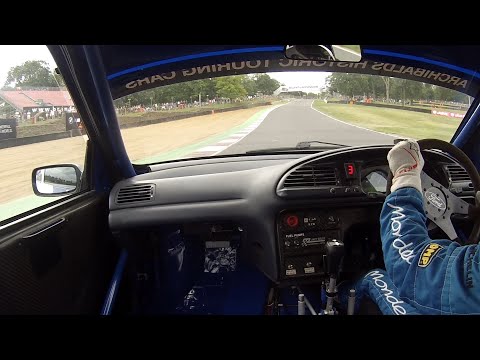 Onboard: Paul Radisich in a 1994 BTCC Ford Mondeo | Super Touring Power at Brands Hatch