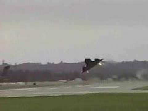 Blackbird Low Fly-by