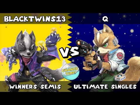 CT # 24 | Blacktwins13 (Wolf) vs Q (Fox) | WSF | SSBU Smash Ultimate