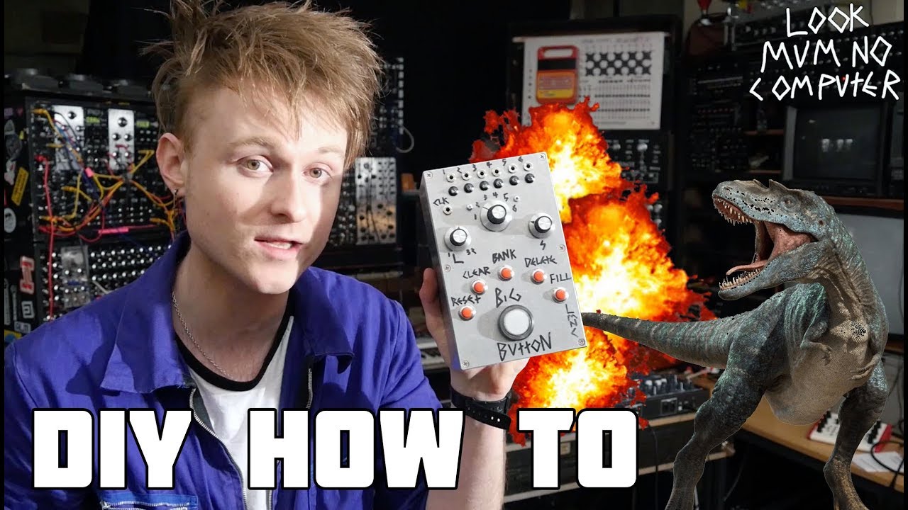 How To Make Your Own Drum Sequencer DIY The BIG BUTTON