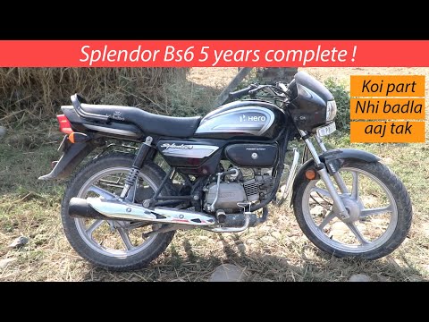 splendor plus bs6 review 5 years