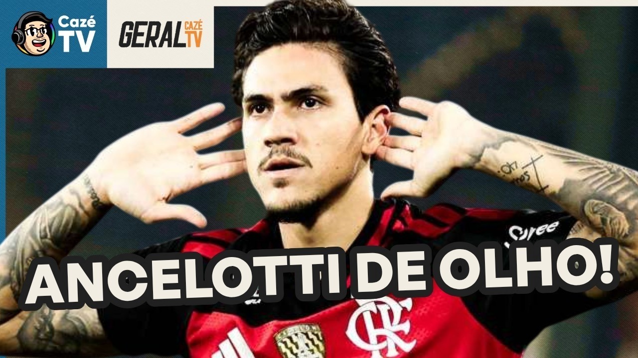 PEDRO VOLTA AO RADAR DE ANCELOTTI? FLAMENGO VENCE, SANTOS E CRUZEIRO EMPATAM! GERAL CAZÉTV | 23/04