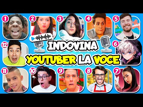 Guess the Youtuber by his VOICE 🎤🎵 Me against you, Aurora and Ludovica, Roby Polar