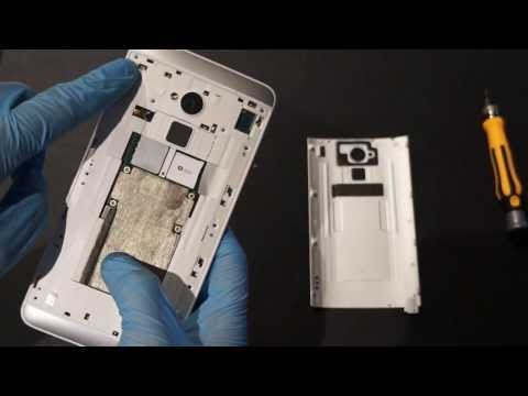 HTC One Max 6600LVW / 803S Partial Disassembly