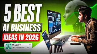 5 Best AI Business Ideas for Beginners in 2026 | High Profit Opportunities