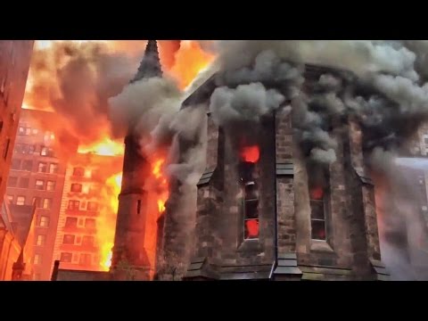 CHURCHES BURNING: 1 May 2016 Orthodox Easter In Flames !!!