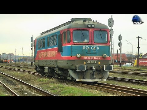 LDE2100 60-1533-3 RO-GFR pe Seara/on Evening in Gara Oradea Vest Station - 15 March 2018