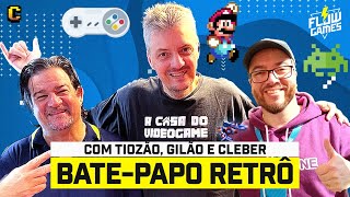 METROIDVANIA e RETRO GAMES ft. TIOZÃO, GILÃO e CLEBER MARQUES - #flowgames #166