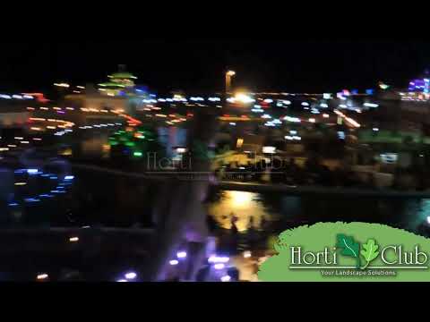 Fountain at Hollywood City Mall, Sharm el Sheikh