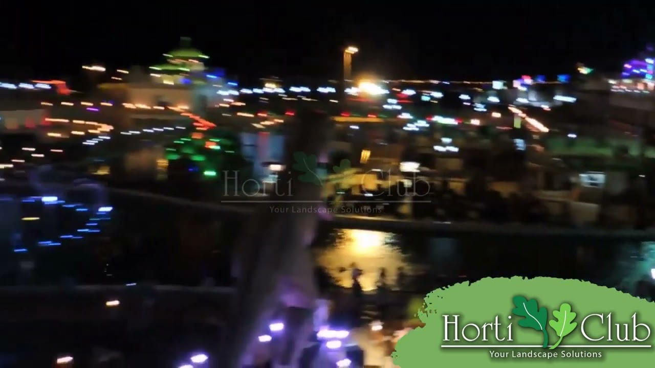 Fountain at Hollywood City Mall, Sharm el Sheikh