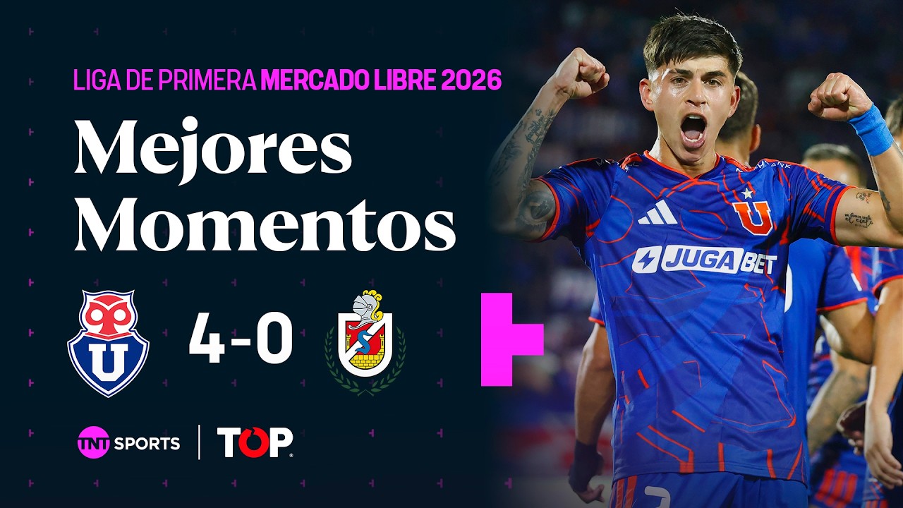Universidad de Chile vs Deportes La Serena Highlights