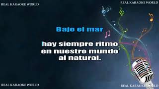 karaoke la sirenita bajo el mar