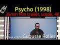 Psycho 1998 35mm Film Trailer Scope 4K