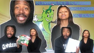 Blindfold Drawing Challenge Interracial Couple 🥵