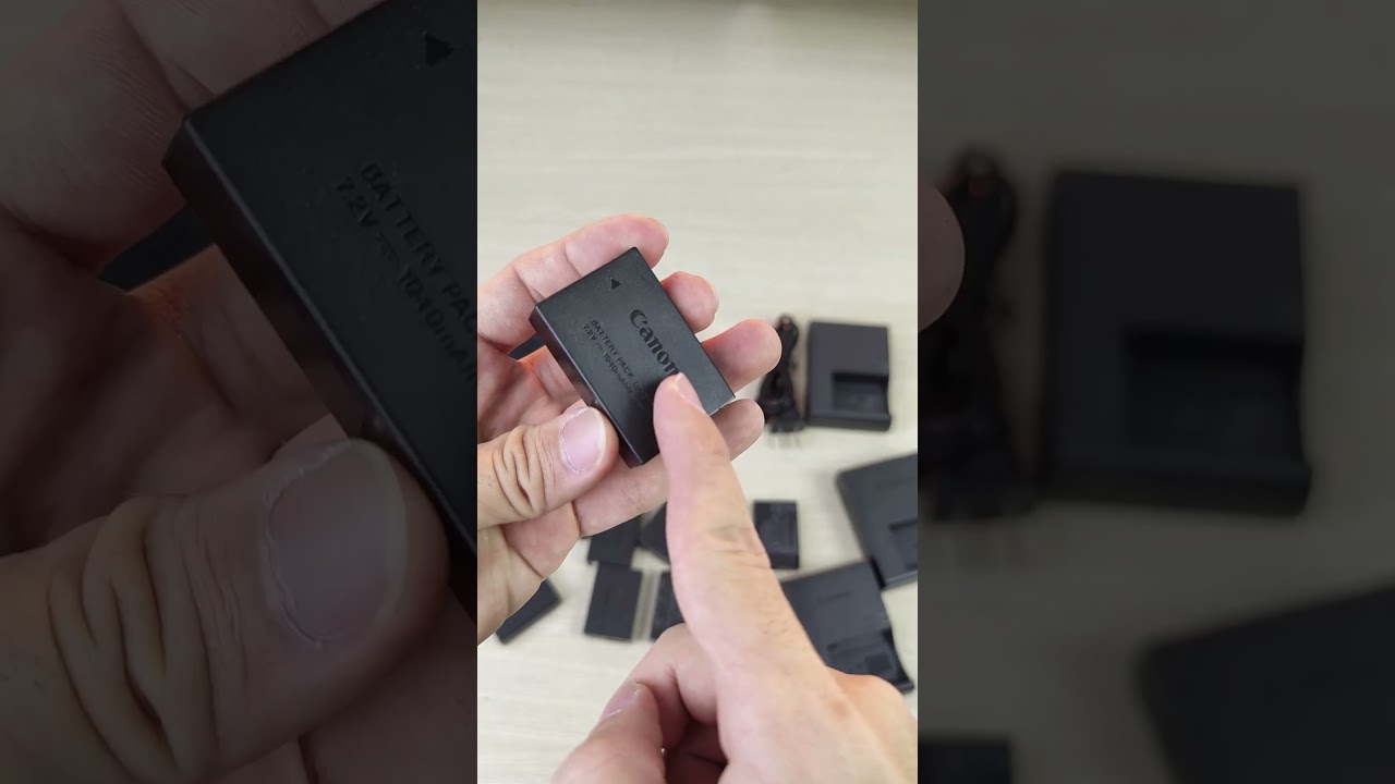 Video Pin Canon LP-E17 Chính Hãng (Zin Bóc Máy) - Độ Mới >95% - Bảo Hành 1 Đổi 1 Tại Nhà