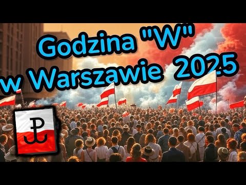Pamiętamy. Godzina "W" w Warszawie 1 sierpnia 2025. Uroczyste Upamiętnienie Powstania Warszawskiego