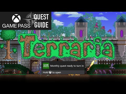 Terraria Monthly Xbox Game Pass Quest Guide - Gather 400 Resources