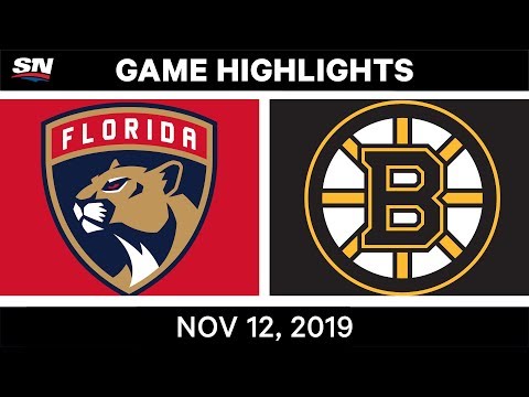 NHL Highlights | Panthers vs Bruins – Nov. 12, 2019