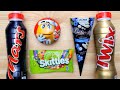 Weird Mixing Candy And Opening Sweet Drink Twix Mars And Skittles And Ice Cream