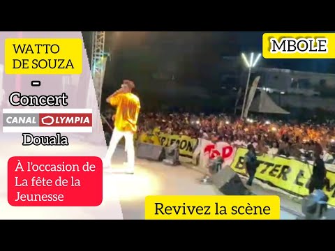 WATTO DE SOUZA : Concert au canal olympia à l'occasion de la fête de la jeunesse (sogolo bébé)