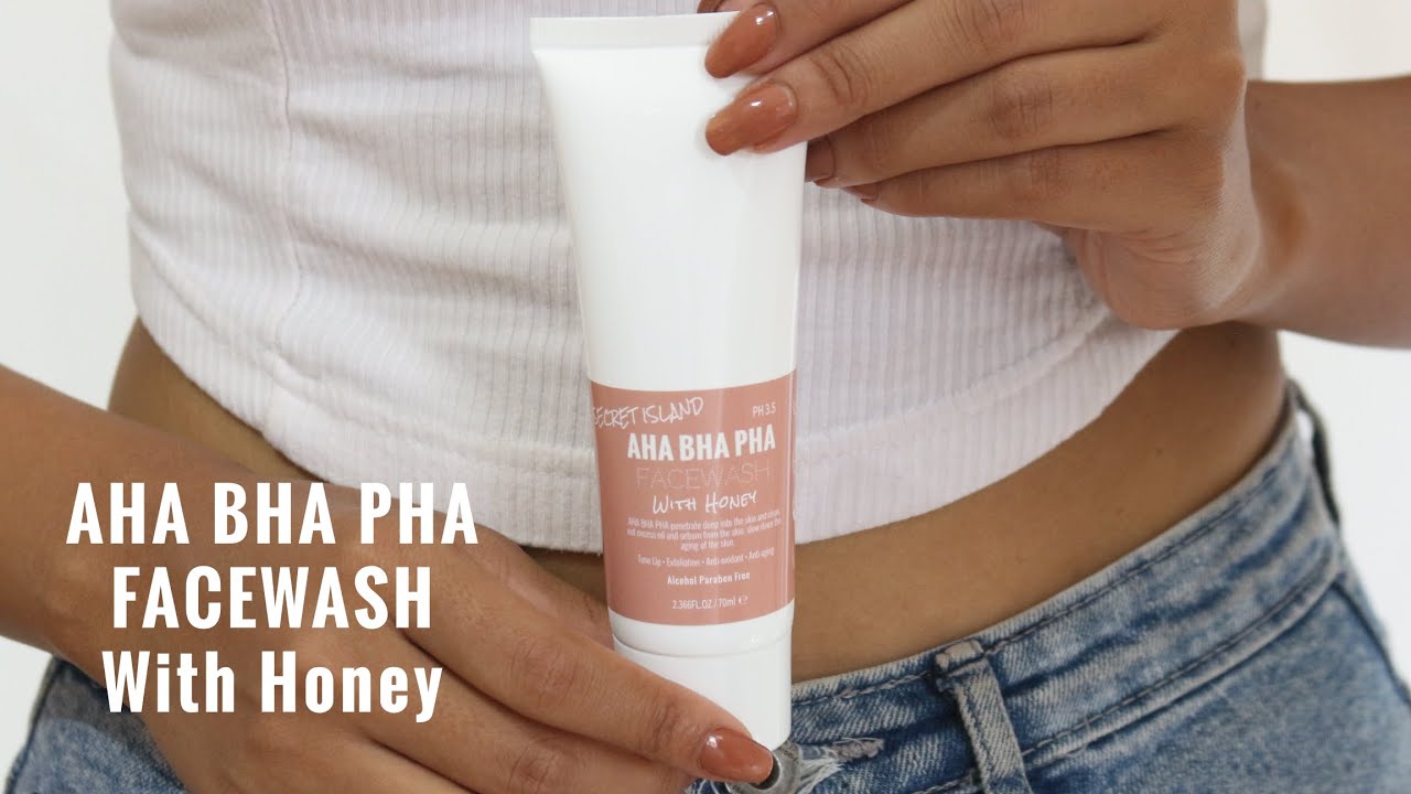 SECRET ISLAND AHA BHA PHA Facewash With Honey 100g