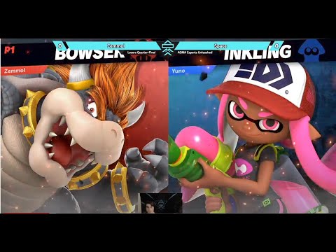 AOMA Unleashed | Zemmol (Bowser) vs Space (Inkling) | Losers Quarters
